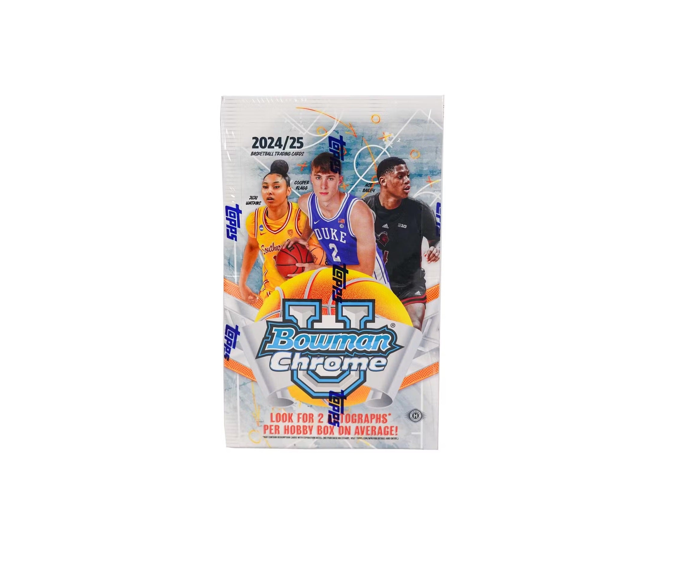 2024-25 Bowman Chrome University Basketball Hobby Box